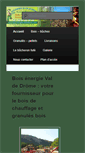Mobile Screenshot of bois-energies-valdedrome.com